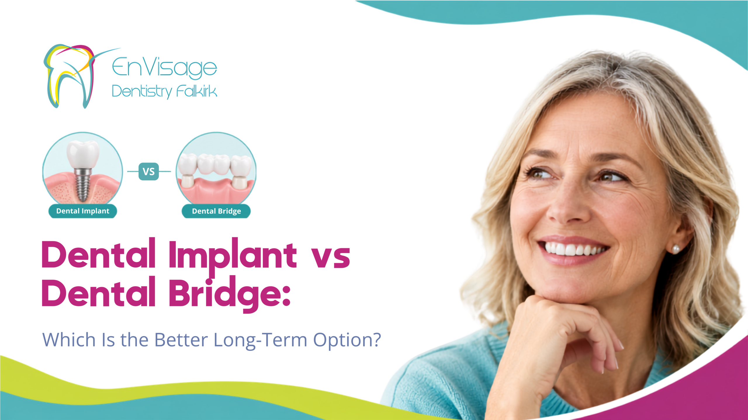 Dental Implant vs Dental Bridge | Falkirk Dentist